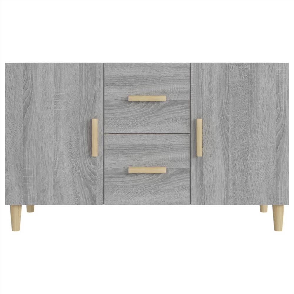 Sideboard Grey Sonoma 100x36x60 cm Engineered Wood