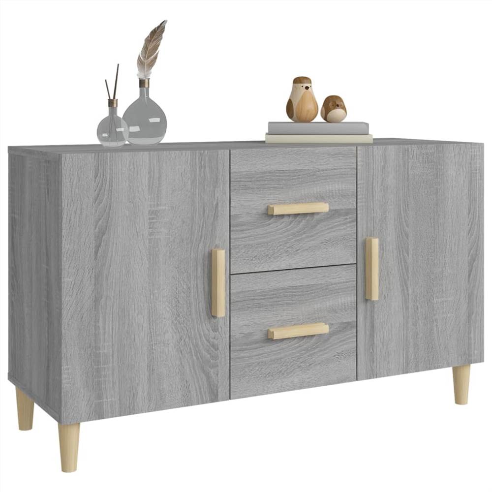 Sideboard Grey Sonoma 100x36x60 cm Engineered Wood
