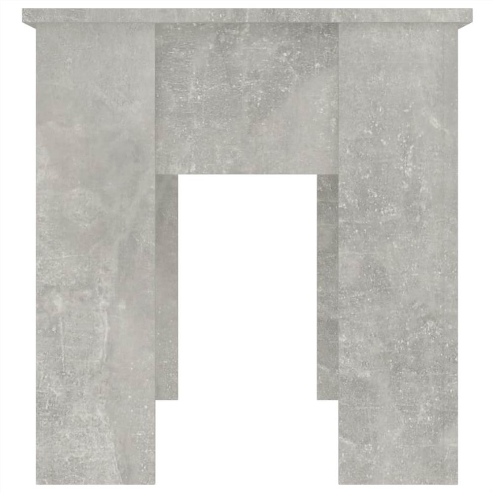 Coffee Table Concrete Grey 101x49x52 cm Engineered Wood