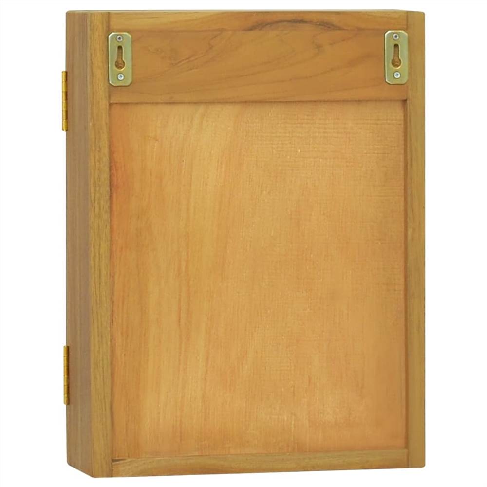 Mirror Cabinet 30x10x40 cm Solid Wood Teak