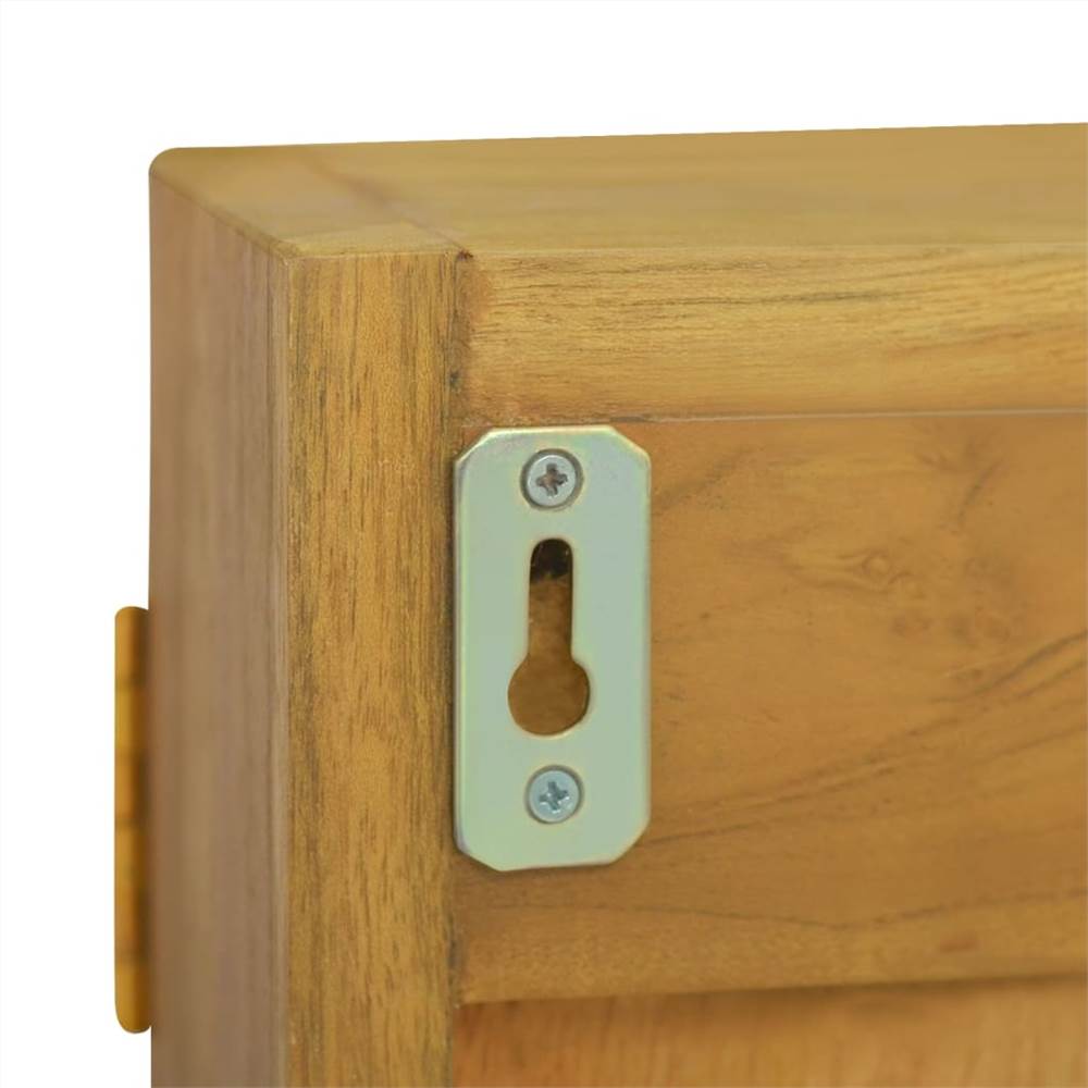 Mirror Cabinet 30x10x40 cm Solid Wood Teak