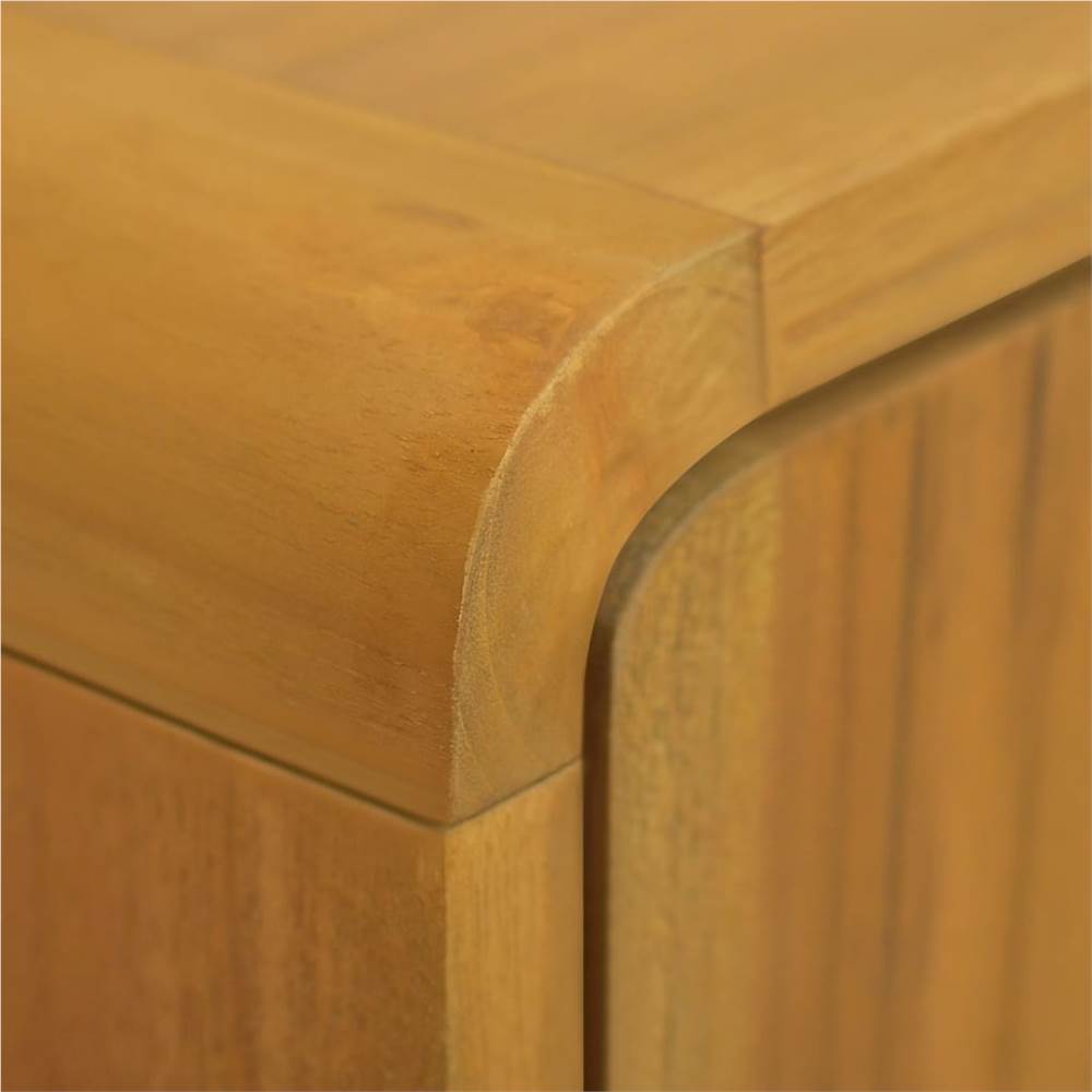 Wall-mounted Bathroom Cabinet 25x25x100 cm Solid Wood Teak