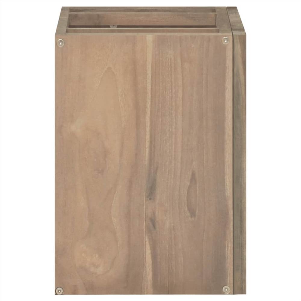 Wall-mounted Bathroom Cabinet 45x30x40 cm Solid Wood Teak