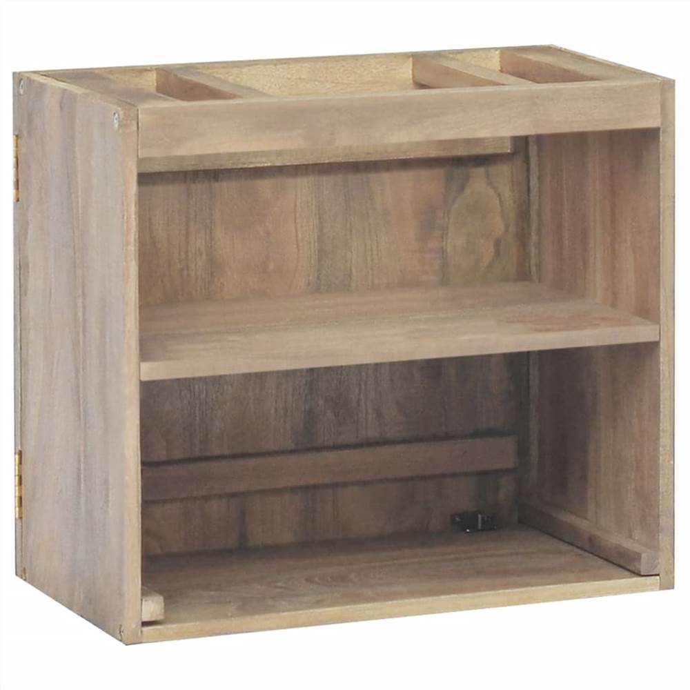 Wall-mounted Bathroom Cabinet 45x30x40 cm Solid Wood Teak