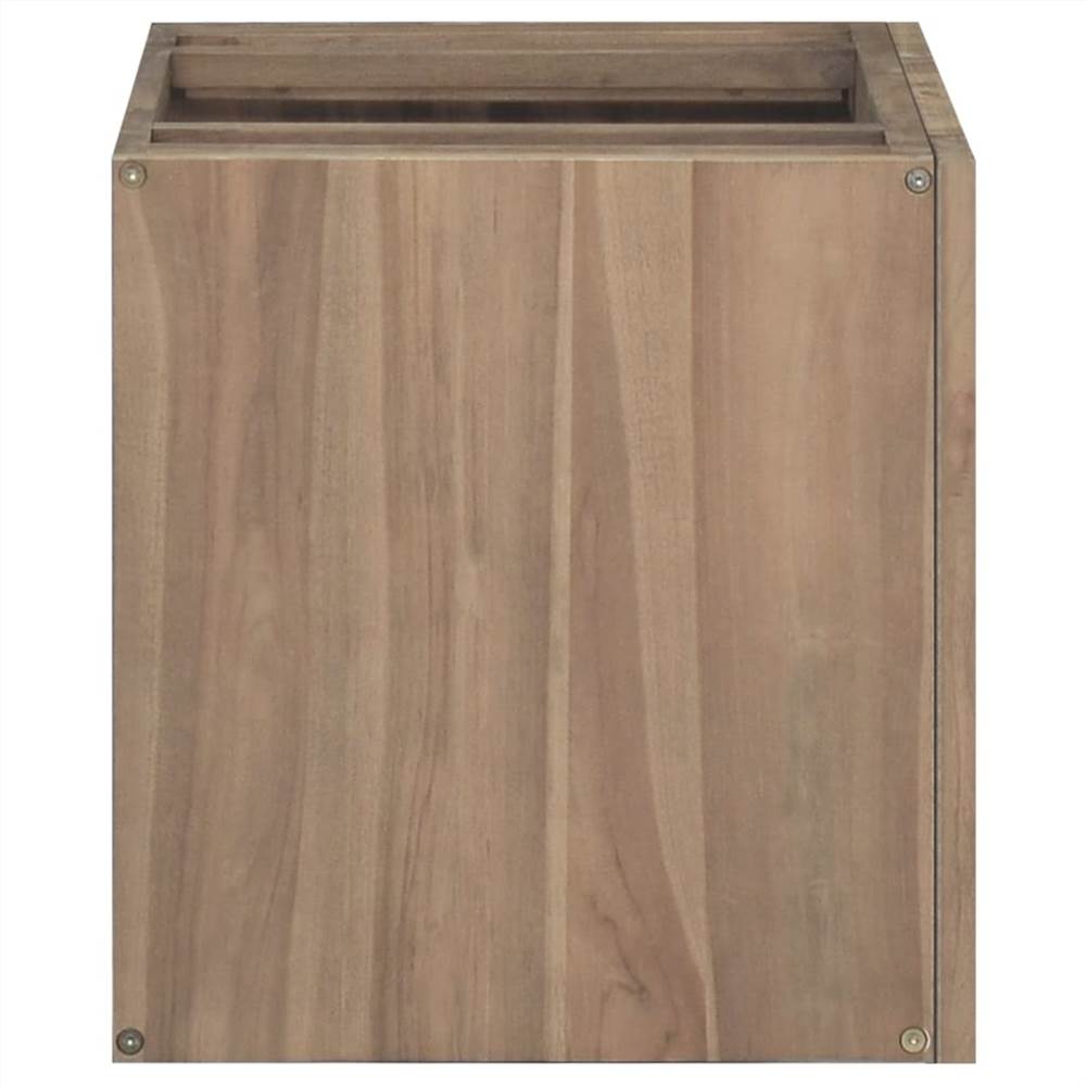 Wall-mounted Bathroom Cabinet 60x39x40 cm Solid Wood Teak