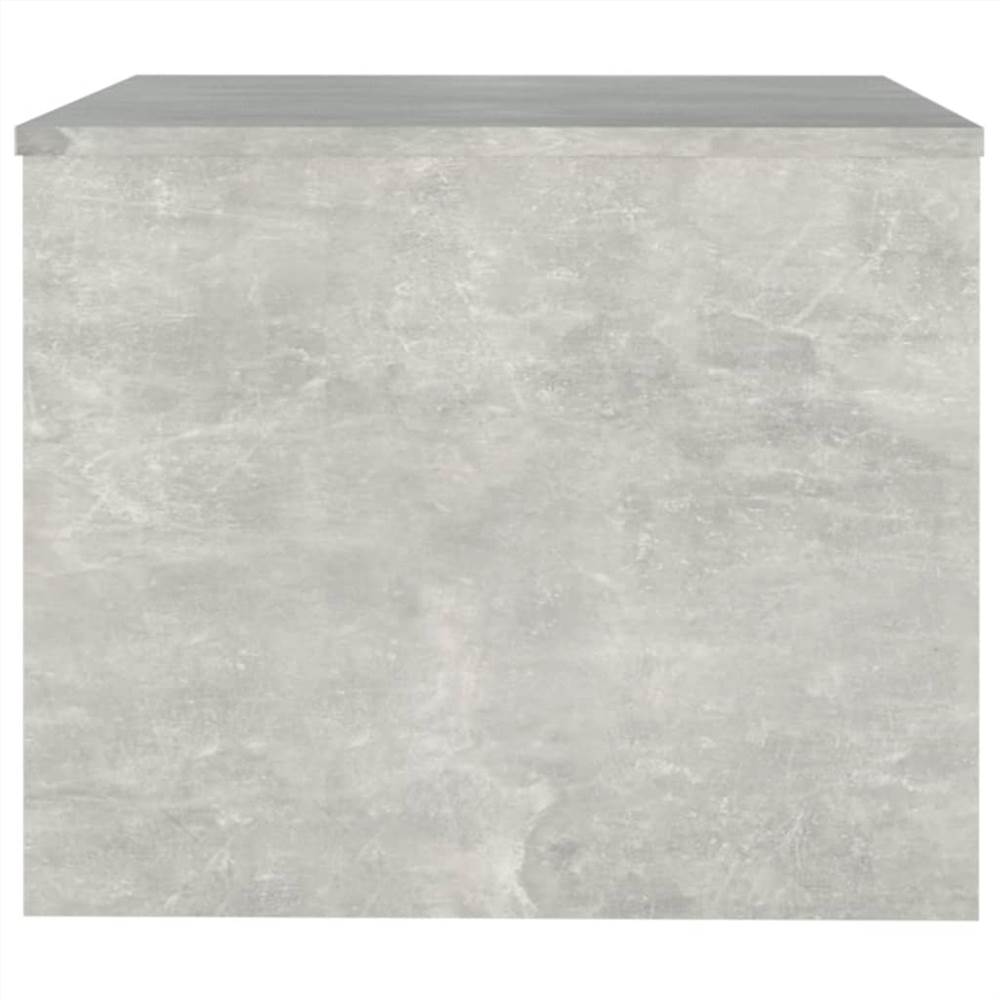 Coffee Table Concrete Grey 80x50x40 cm Engineered Wood