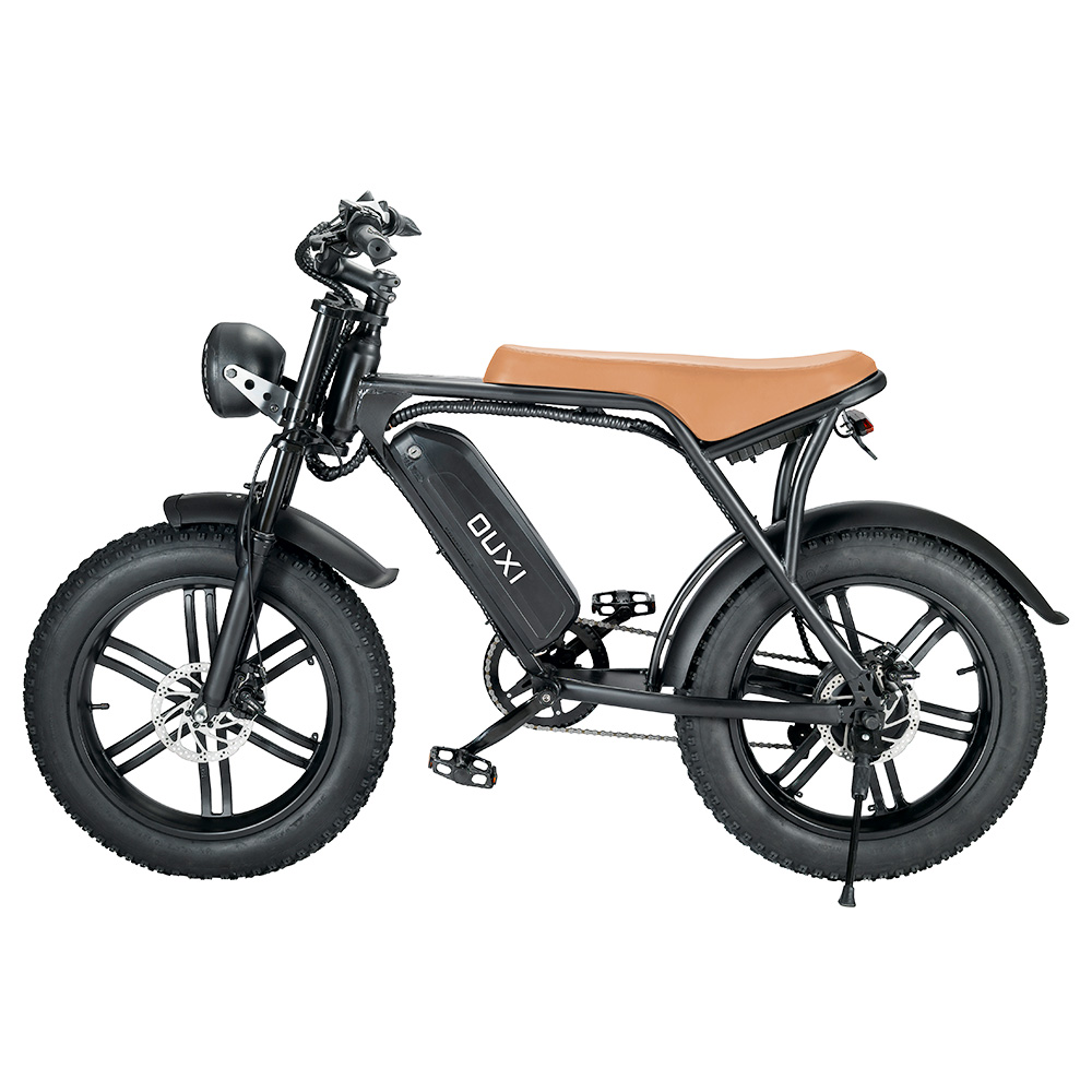 OUXI V8 Retro Electric Bike 20 Inch 15Ah Battery 50KM H 750W Motor