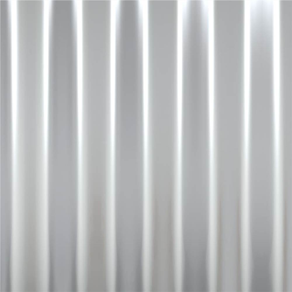 Roof Panels 36 pcs Powder-coated Steel Silver 60x36 cm