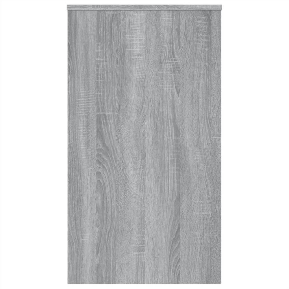 Desk Grey Sonoma 90x40x72 cm Engineered Wood