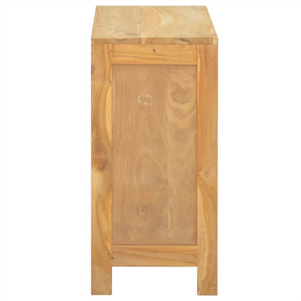 Chest of Drawers 80x30x55 cm Solid Wood Teak