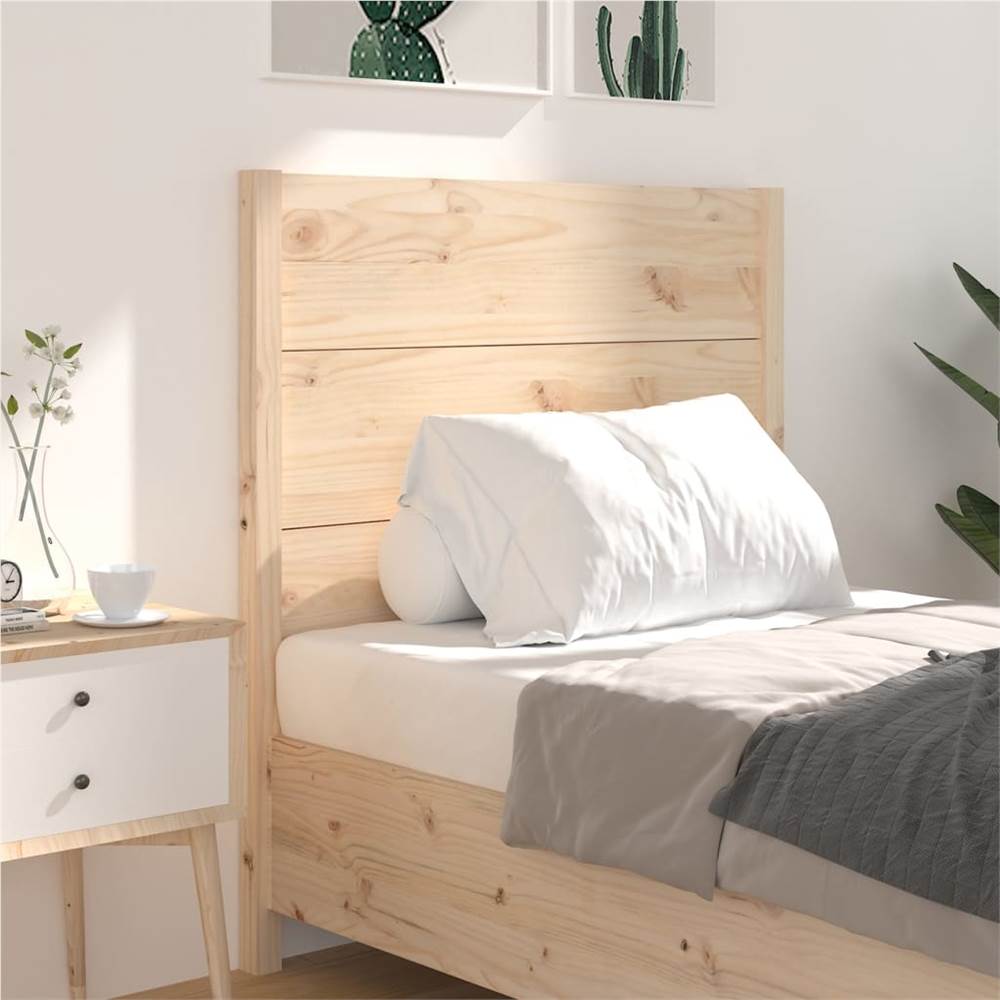 Headboard 81x4x100 cm Solid Wood Pine