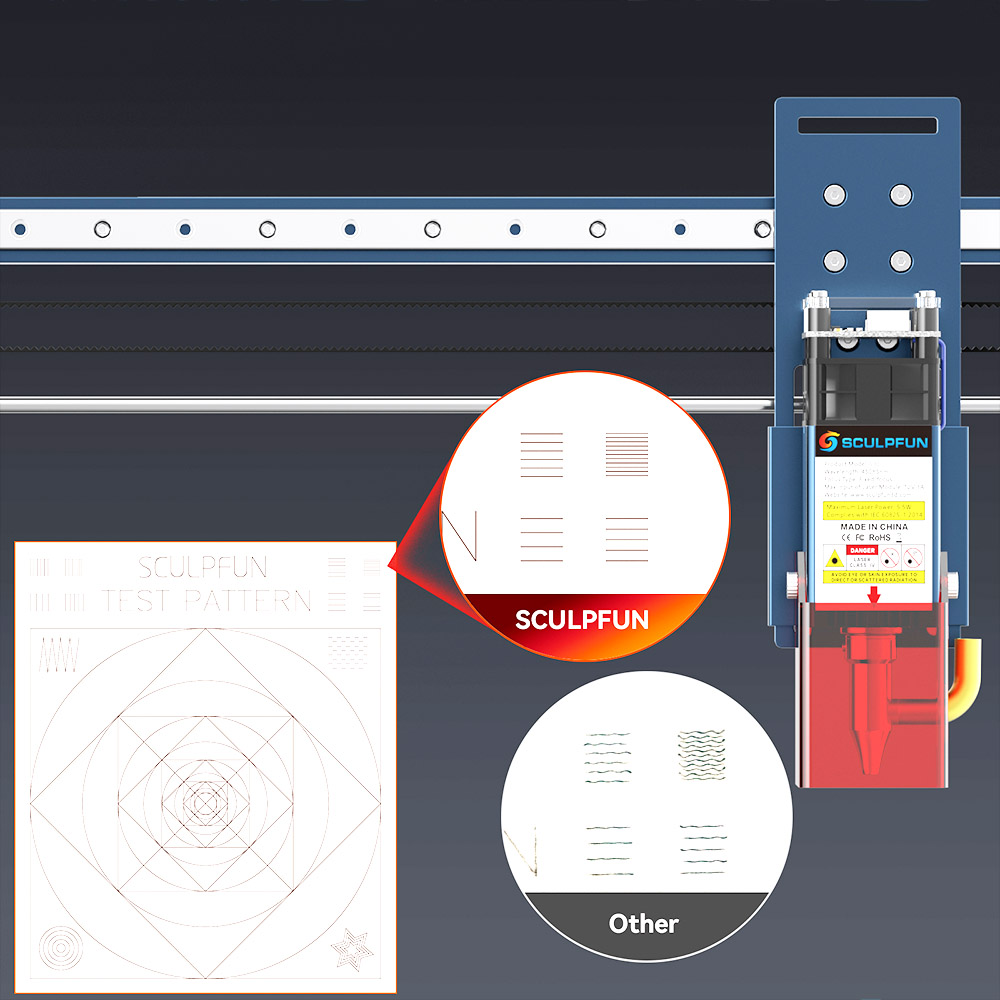 SCULPFUN S30 5W Laser Engraver With Auto Air Assist