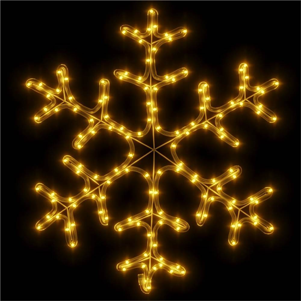 Christmas Snowflake Figure with 144 LEDs Warm White