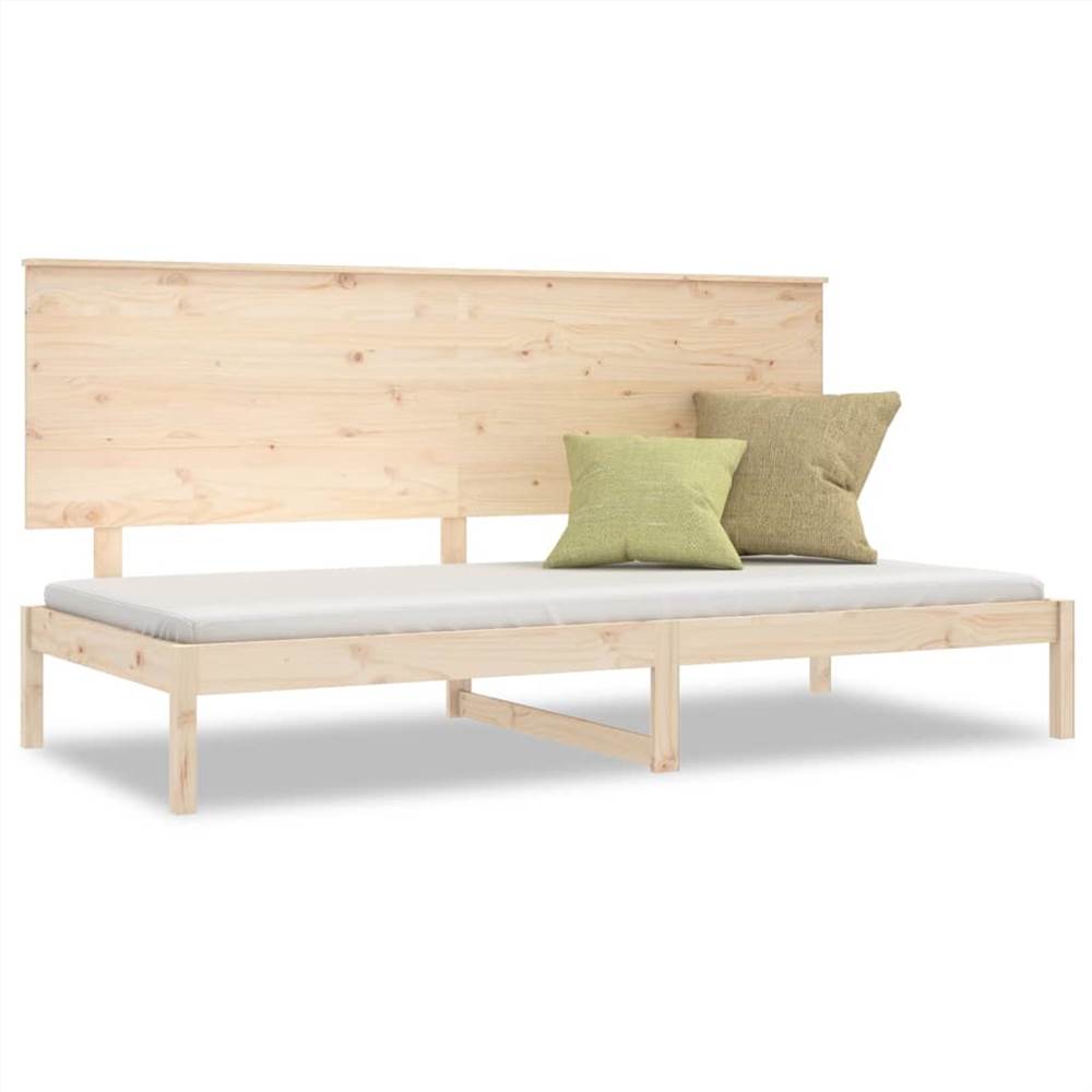 Day Bed 80x200 cm Solid Wood Pine
