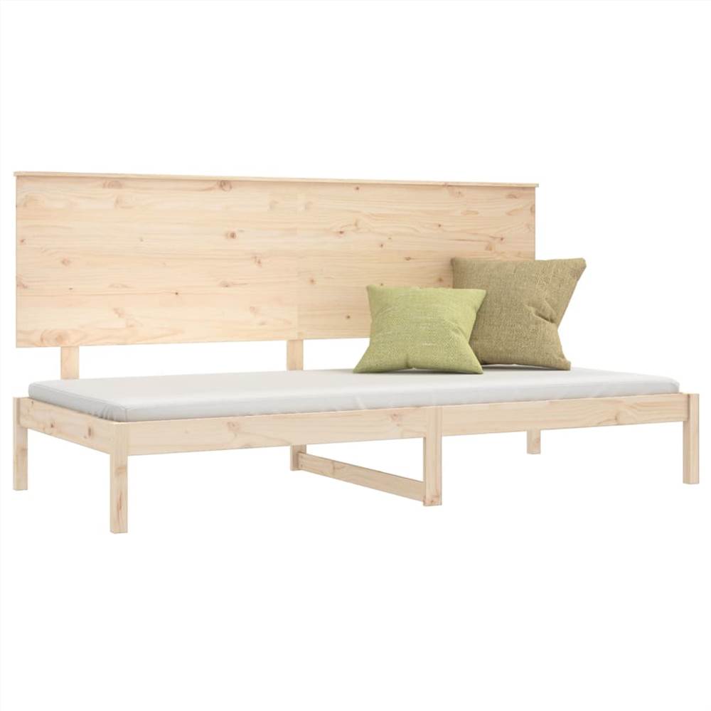 Day Bed 80x200 cm Solid Wood Pine