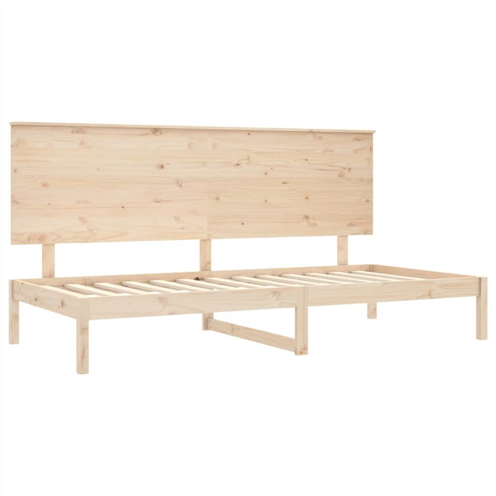 Day Bed 80x200 cm Solid Wood Pine