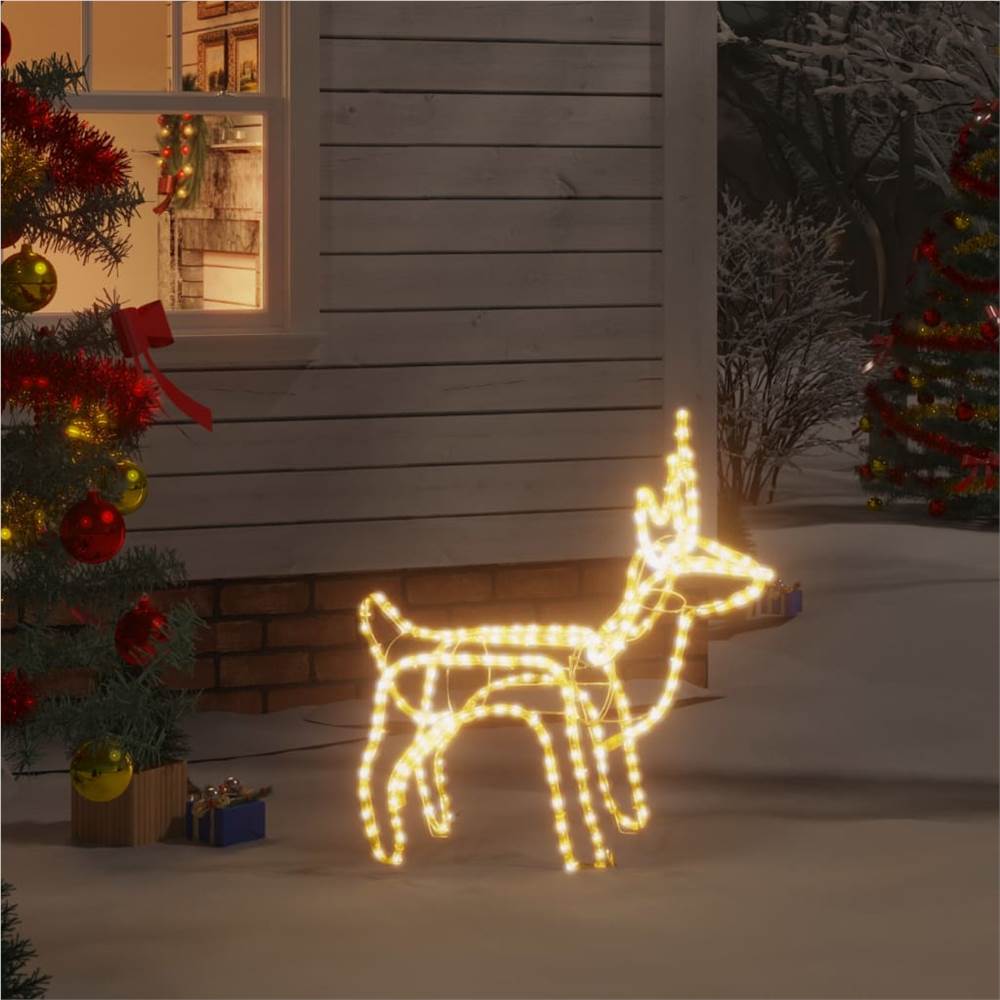 

Folding Christmas Reindeer Figure with 120 LEDs Warm White