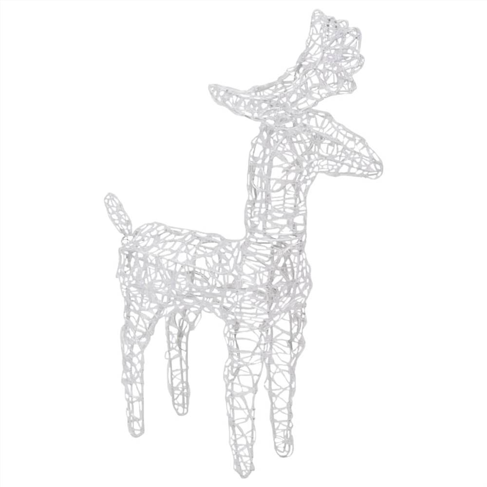 Reindeers & Sleigh Christmas Decoration 320 LEDs Acrylic