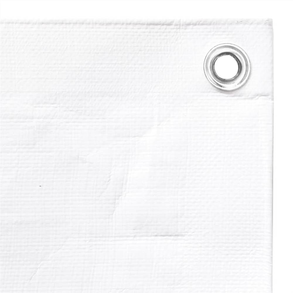 Tarpaulin 260 g/m² 6x10 m White HDPE