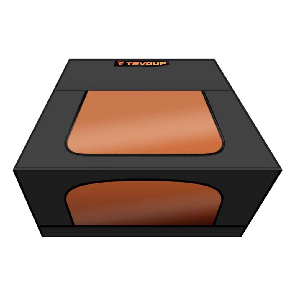 

TEVOUP ACMER R10 Foldable Laser Engraver Enclosure with Air Outlet, Fireproof, Dustproof, 700*700*350mm, Black