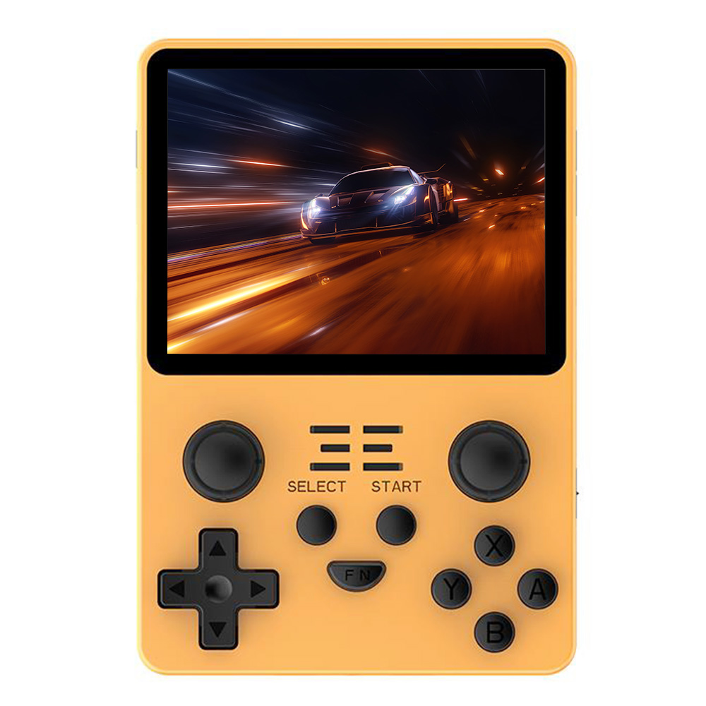 

Powkiddy RGB20S Handheld Game Console 16+32GB 10,000 Games 3.5'' IPS OCA Screen Open Source for Linux - Orange