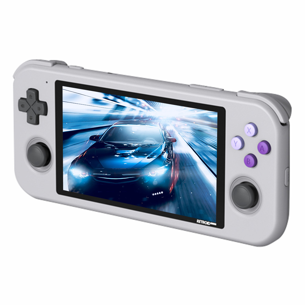 

Retroid Pocket 3 Portable Game Console Android 11 4.7'' IPS Touch Screen 2GB RAM 32GB eMMC WiFi Bluetooth - Grey Purple
