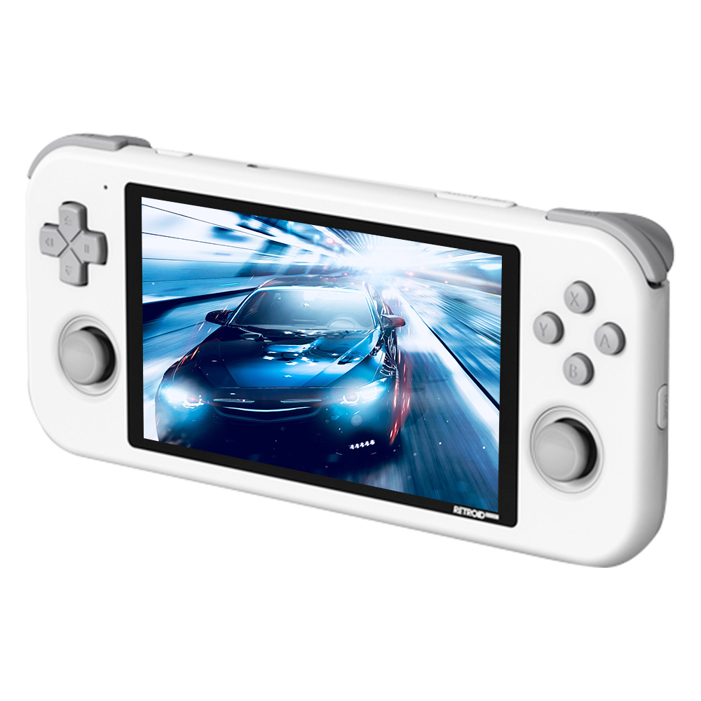 

Retroid Pocket 3 Android 11 Game Console, 4.7'' IPS Touch Screen, 3GB RAM 32GB eMMC, WiFi Bluetooth - White