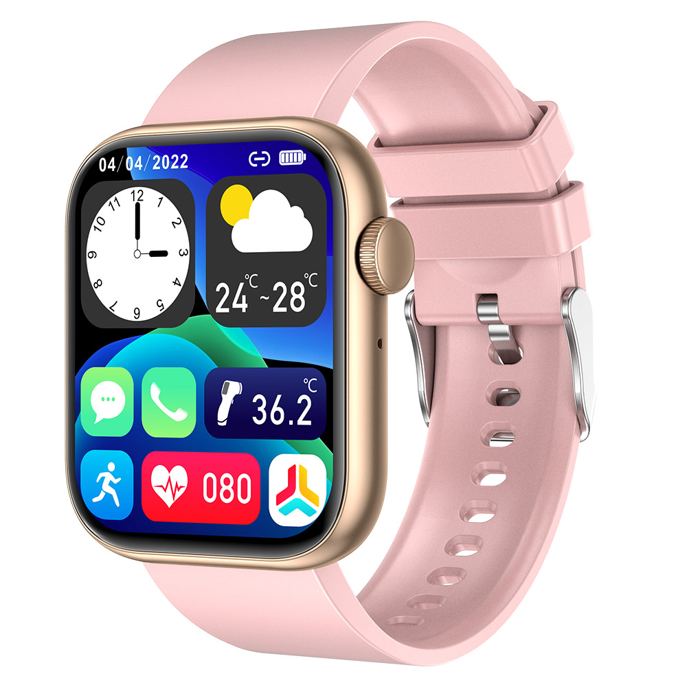 Qx Smartwatch Large Tft Screen Bluetooth Pink