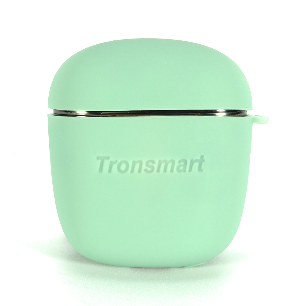 

Soft Silicone Case for Tronsmart Onyx Ace Pro TWS Headphones Protective Box Shell - Green