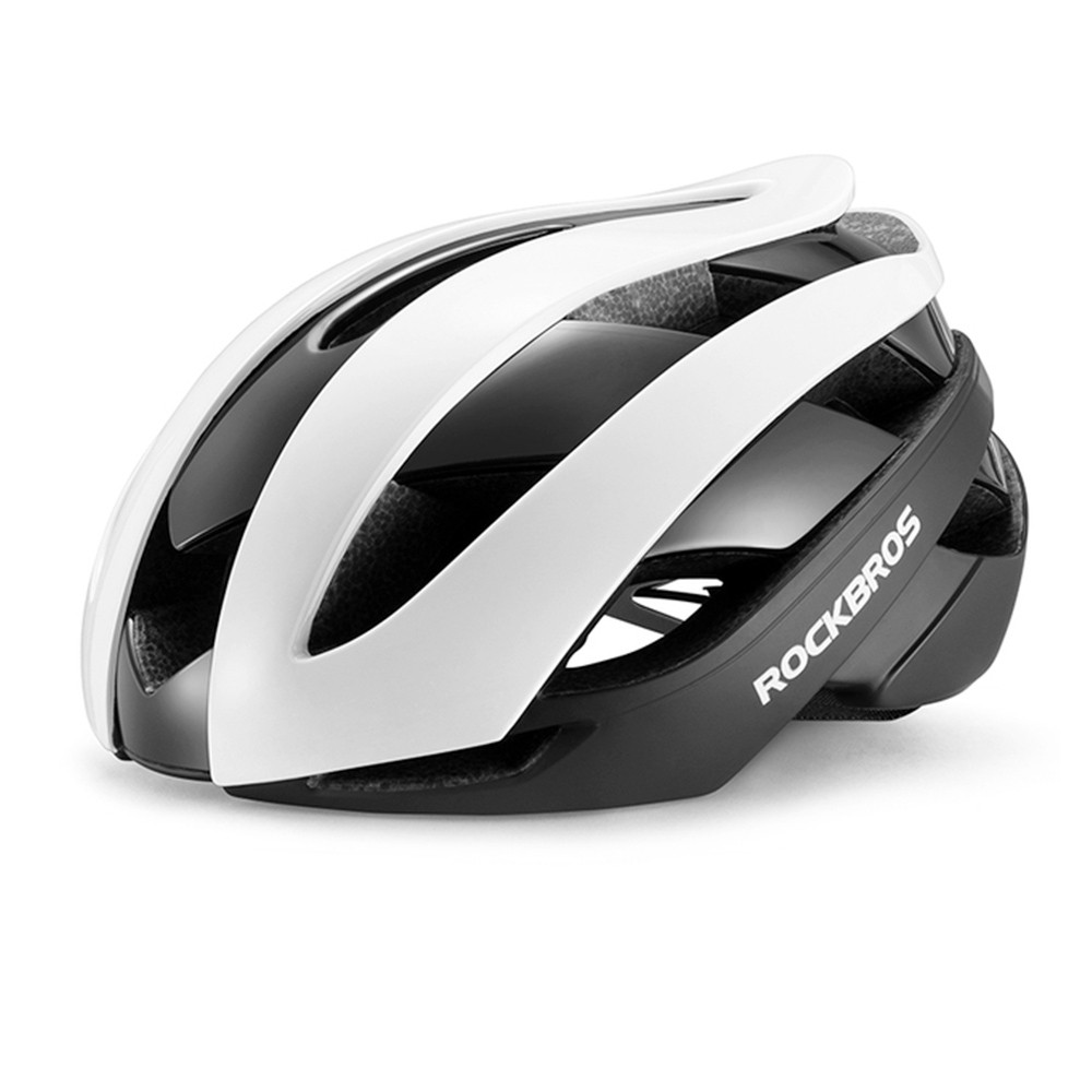 

ROCKBROS RB-01 Cycling Helmet Ultralight Road Bike Helmet MTB Scooter Helmet Caps - Black M