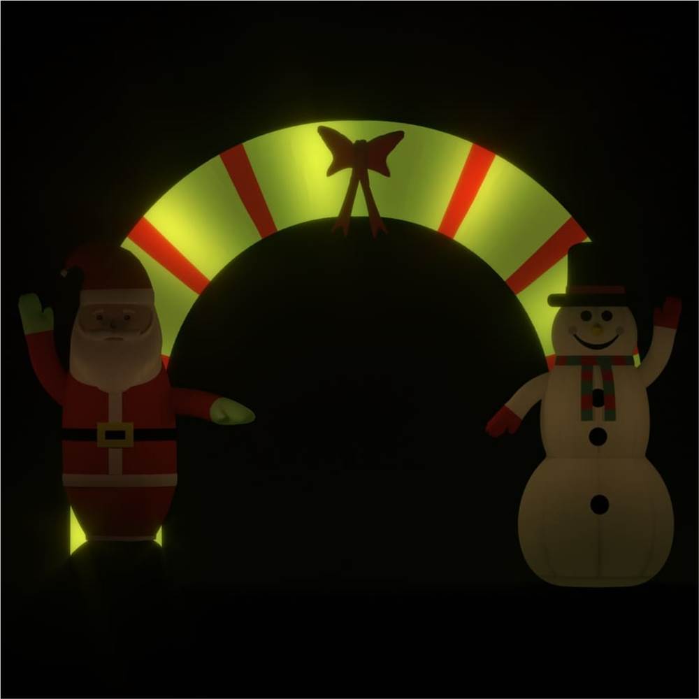 Christmas Inflatable Arch Gate with LEDs 270 cm