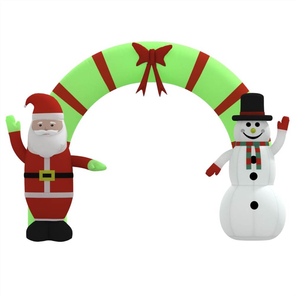 Christmas Inflatable Arch Gate with LEDs 270 cm