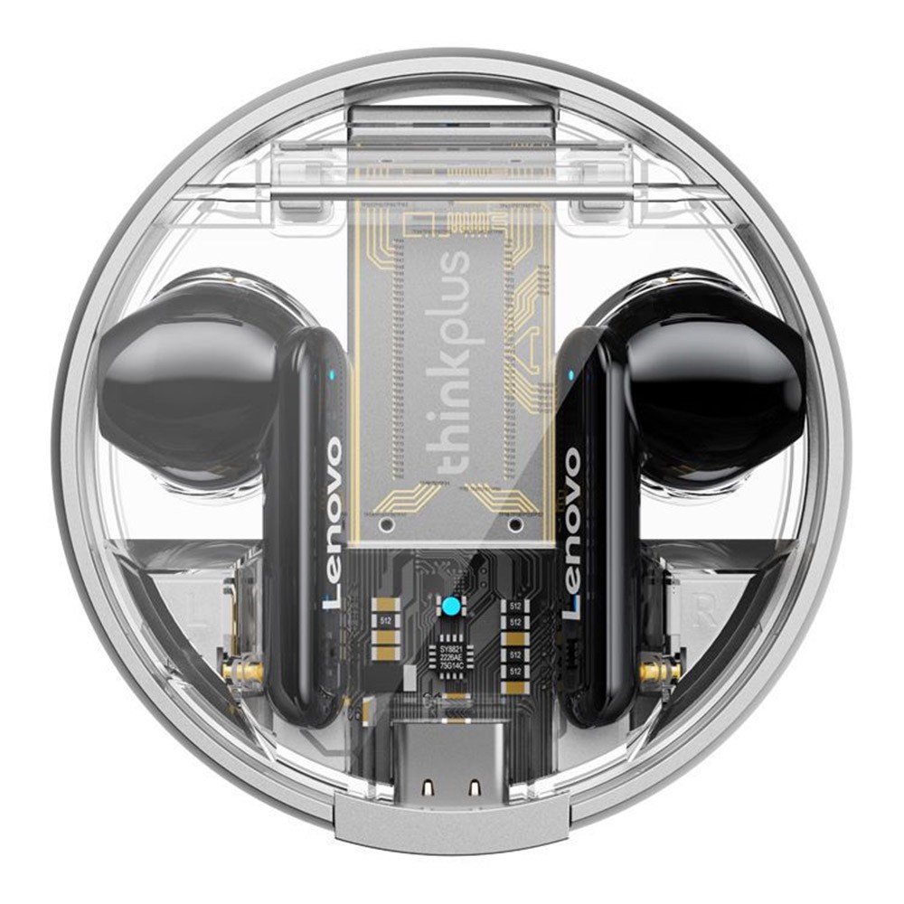 

Lenovo Thinkplus LP8 Pro TWS Earbuds Bluetooth 5.2 HiFi Stereo Wireless Sport Headphone Earbuds With Mic - Black