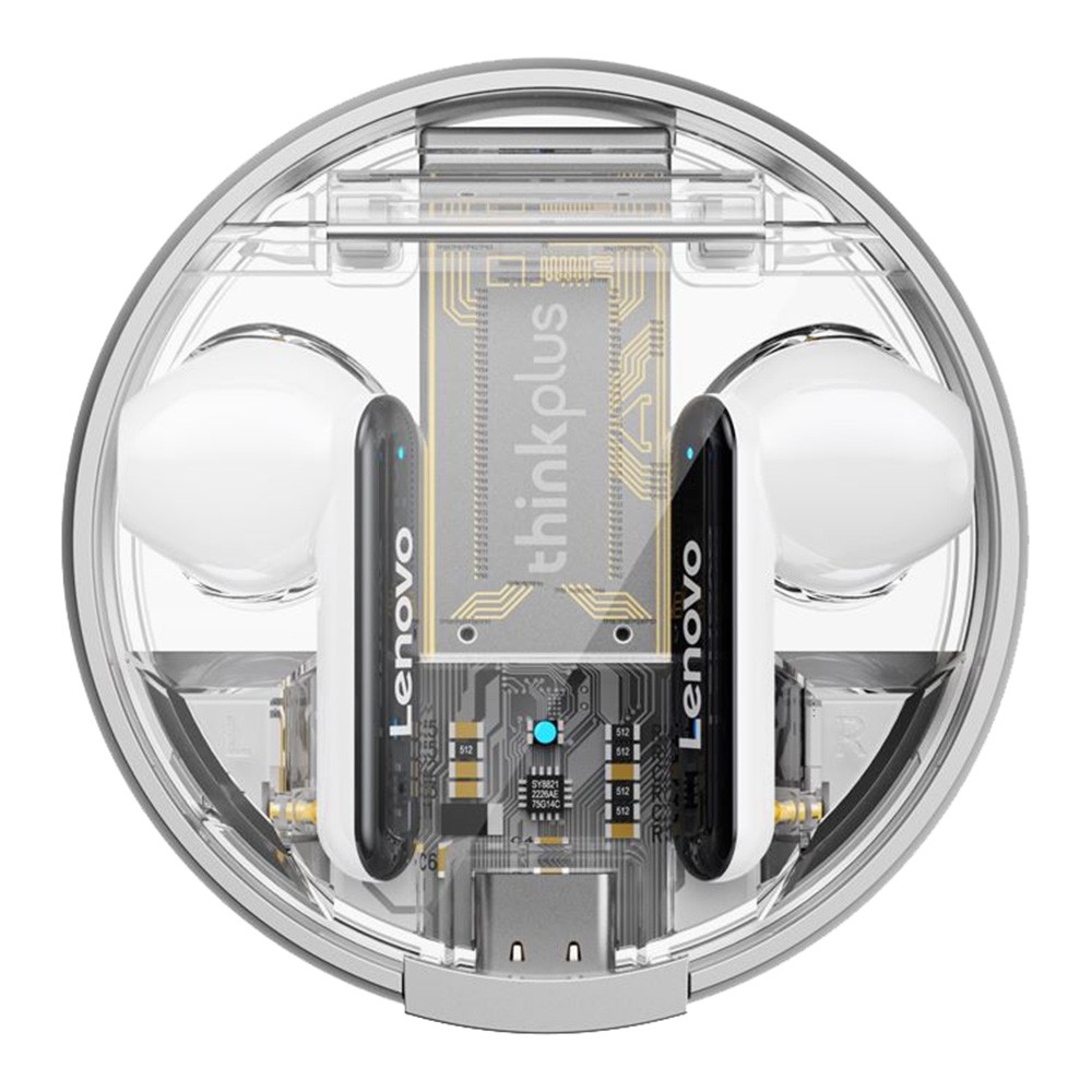 

Lenovo Thinkplus LP8 Pro TWS Earbuds Bluetooth 5.2 HiFi Stereo Wireless Sport Headphone Earbuds With Mic - White