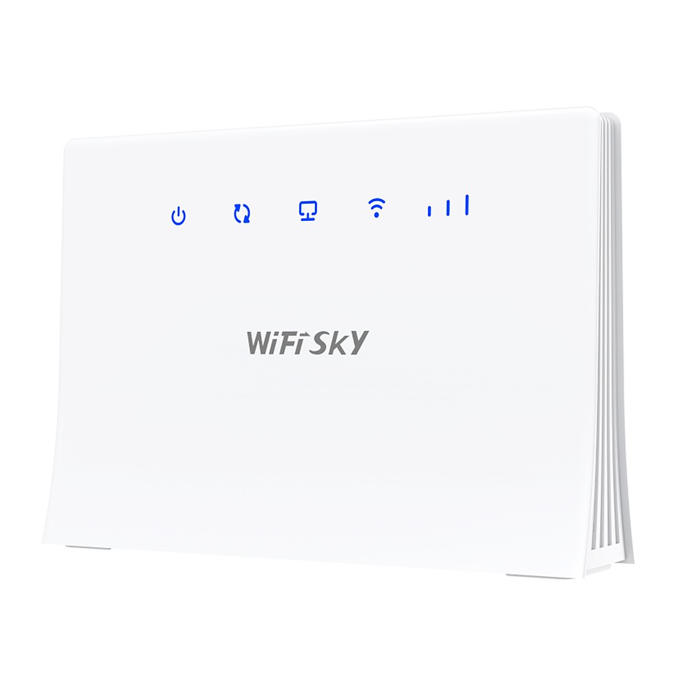 

WiFiSky GR403 High Speed Outdoor 4G LTE Wireless AP WiFi Router Plug and Play 4G SIM Card Portable Wireless Router - EU