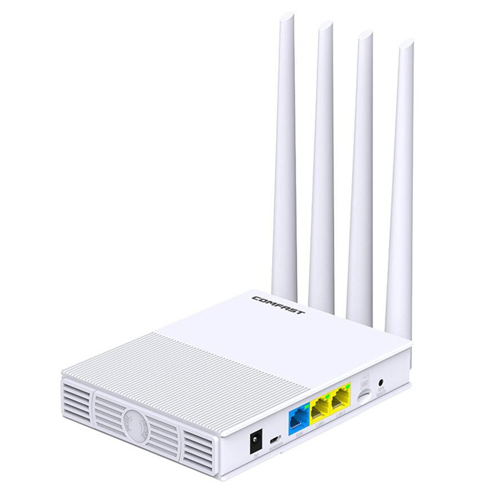 

WiFiSky R642 300M High Power Wireless Router 4G to Wireless WiFi 4 Antennas - EU
