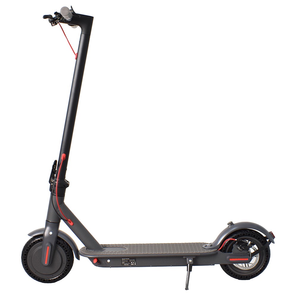 

A6 Electric Scooter 8.5 Inch Honeycomb Tire 36V 350W Motor 25Km/h Max Speed 10Ah Battery 25-30KM Range Front Electronic Brake & Rear Disc Brake IP54 Waterproof App Control