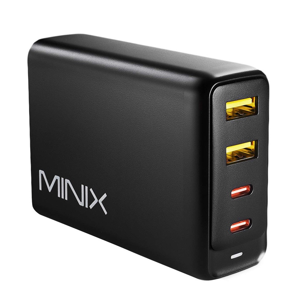 

MINIX P2 100W GaN Quick Charger with 2* USB-A + 2*USB-C Ports