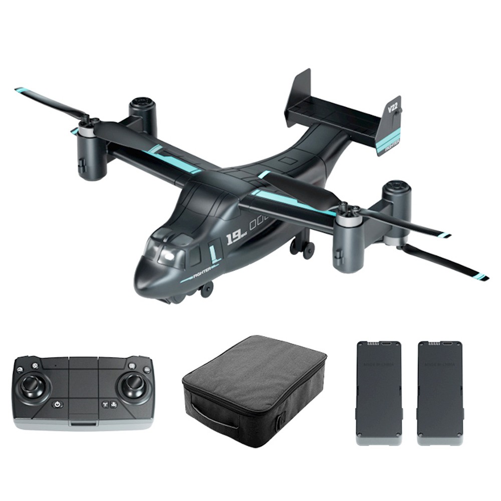 

JJRC X27 RC Drone with 1080P HD Wide-angle Camera, WiFi FPV, GPS Altitude Hold Headless Mode - 2 Batteries