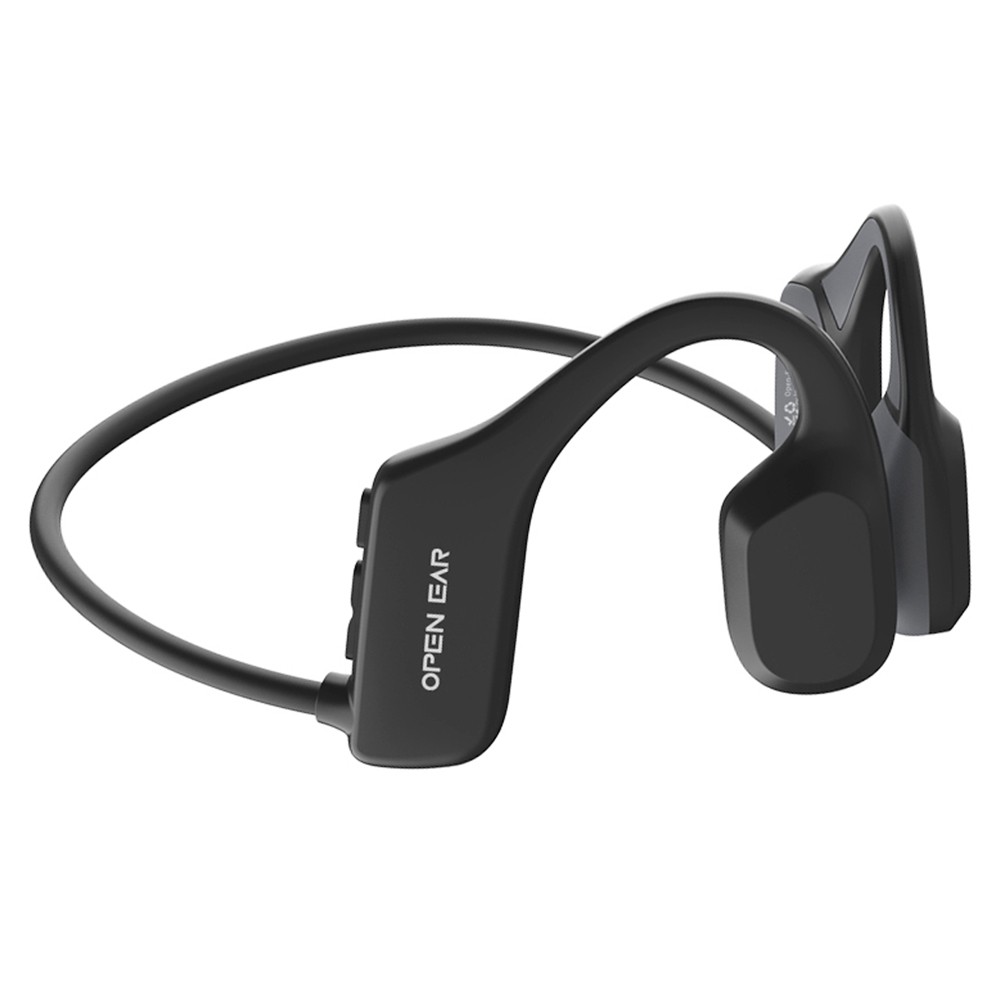 

Coowoo OPEN EAR Bone-X1 Bone Conduction Earphone, Bluetooth 5.2, 7-Hour Playtime for Sports - Black