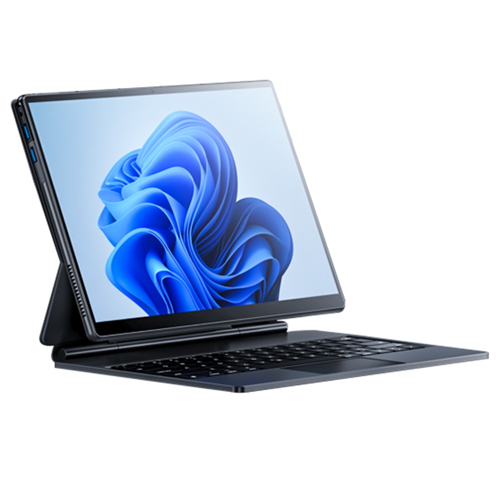 

DERE T30 PRO 2-in-1 Laptop 13 inch 2K IPS Touch Screen, Tablet PC/Magic Keyboard + Stylus Pen, 16GB DDR4 512GB SSD Windows 11 Pro, 2.4G & 5G WiFi - Grey