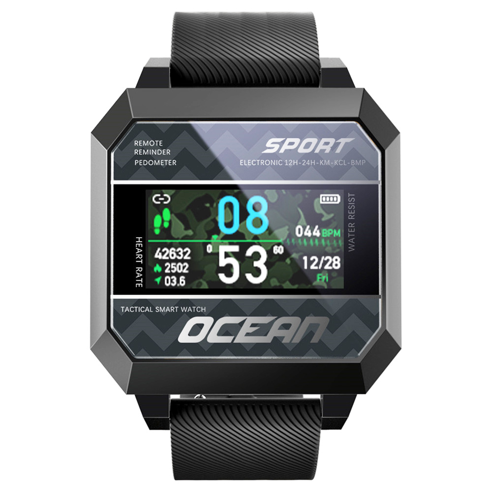 

LOKMAT Ocean 2 Smartwatch Fitness Tracker - Black