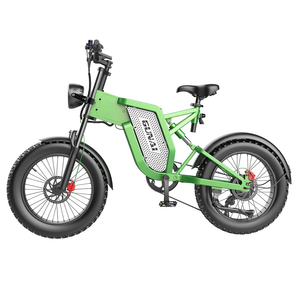 Gunai Mx Electric Bike Inch V Ah Km H W Motor Green