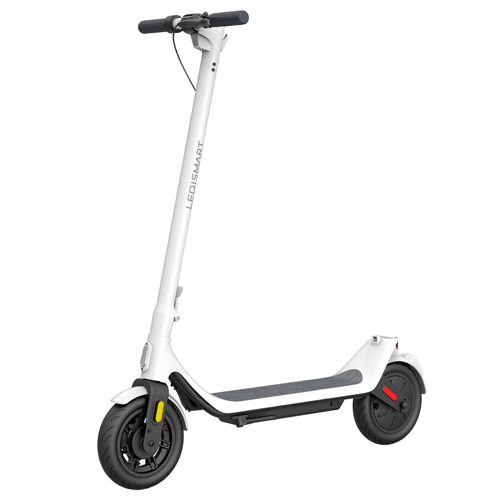 

LEQISMART A11 Electric Scooter with ABE 10 inch Tire 350W Motor 20km/Max Speed 7.8Ah Battery 30km Range 100kg Load - White