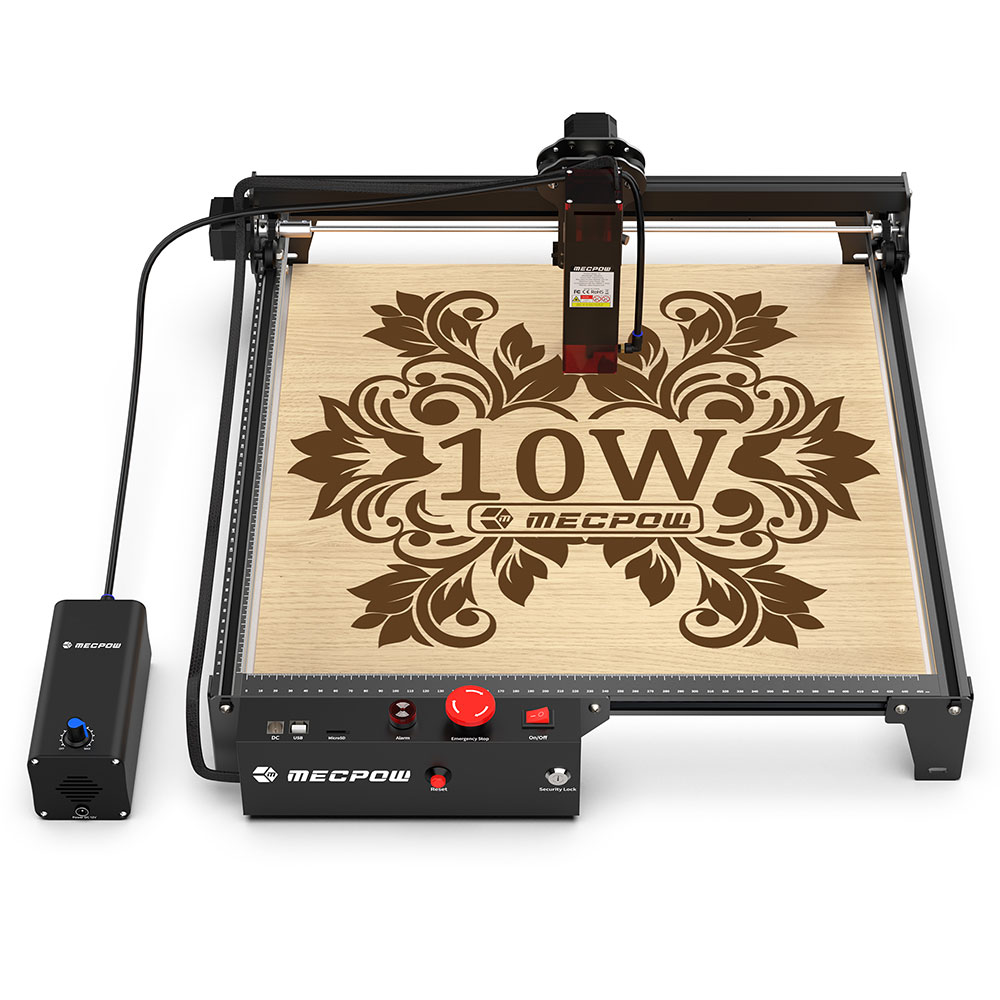 

Mecpow X3 Pro 10W Laser Engraver With Air Assist Kit