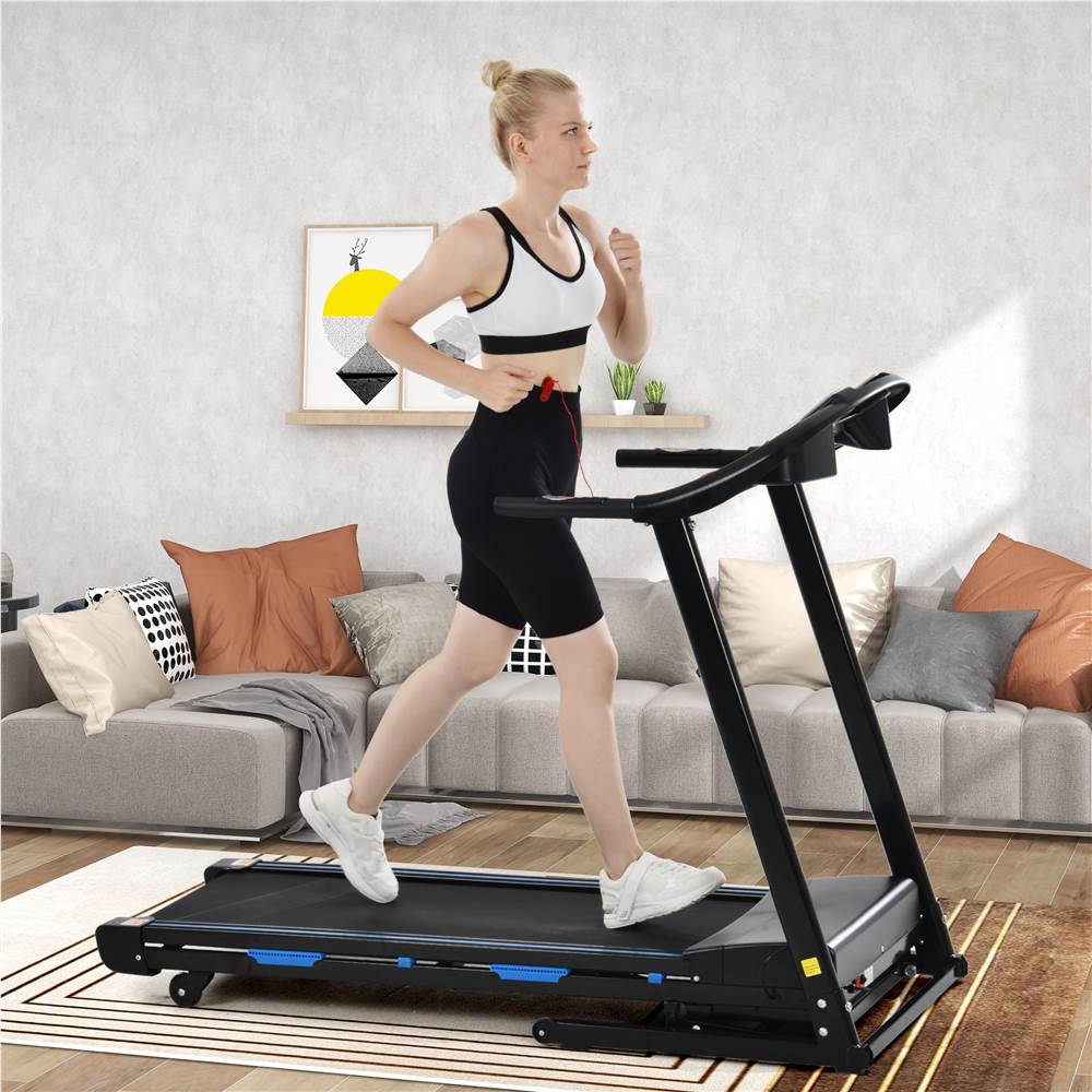 <Videos can be provided> Electric treadmill with motorized inclines, Bluetooth APP and MP3.