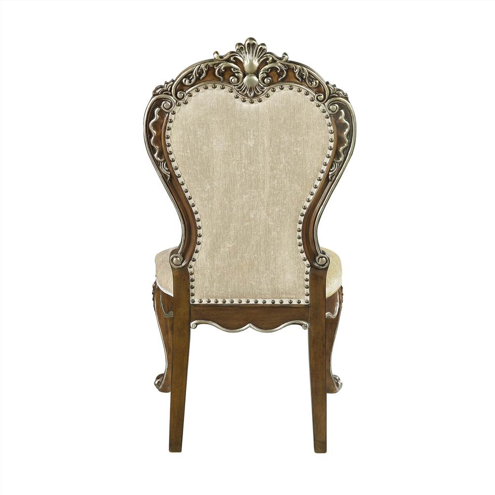ACME Latisha SIDE CHAIR (SET-2) Antique Oak Finish DN01358
