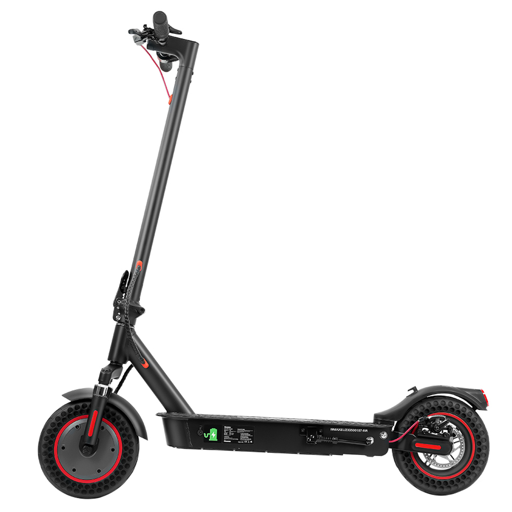 

iScooter i9 Max Electric Scooter 10 Inch Honeycomb Tire 500W Motor 25km/h 36V 10Ah Battery 30-40km Max Range 120KG Load Dual Shock Absorption Smart APP Control, Black