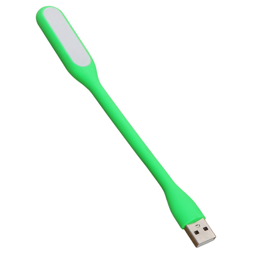 

Portable USB LED Reading Light with Flexible Arm, Mini Night Lamp for Laptop, Desktop - Green