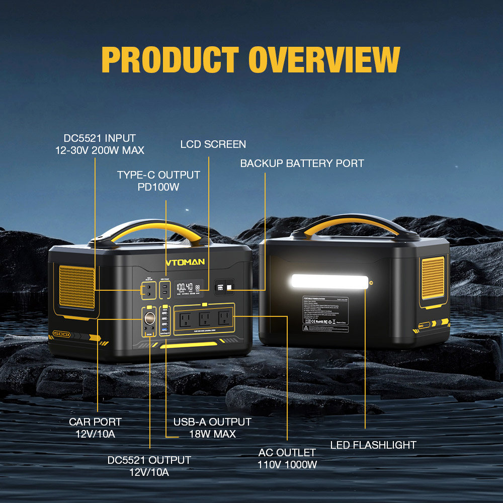 Vtoman Jump X Portable Power Station United States